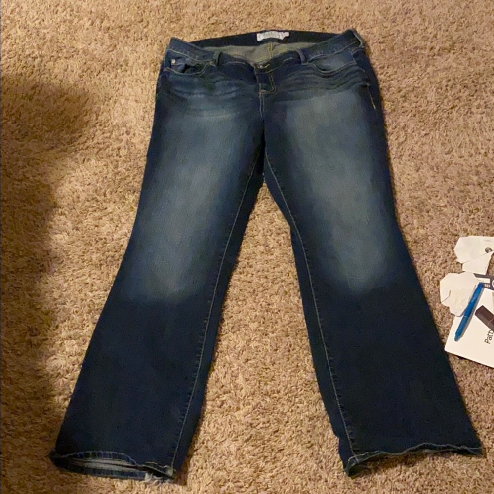Torrid boot cut dark wash